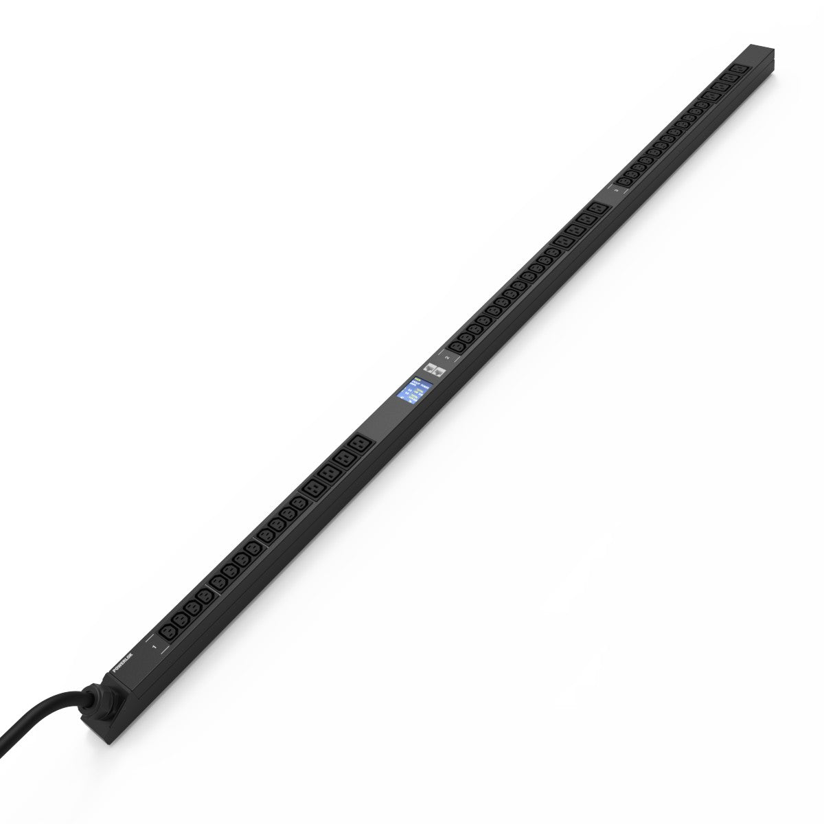 Great Lakes Case & Cabinet Co GL7153D | Rack PDU Monitored, 72 Inch, 20A 240/415V, 3P, Iec 309, 36-C13 12-C19, Carbon