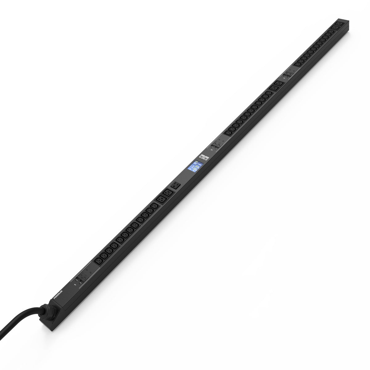Great Lakes Case & Cabinet Co GL7203D | Rack PDU Monitored, 72 Inch, 30A 120/208V, 3P, L21-30P, 36-C13 6-C19, Carbon