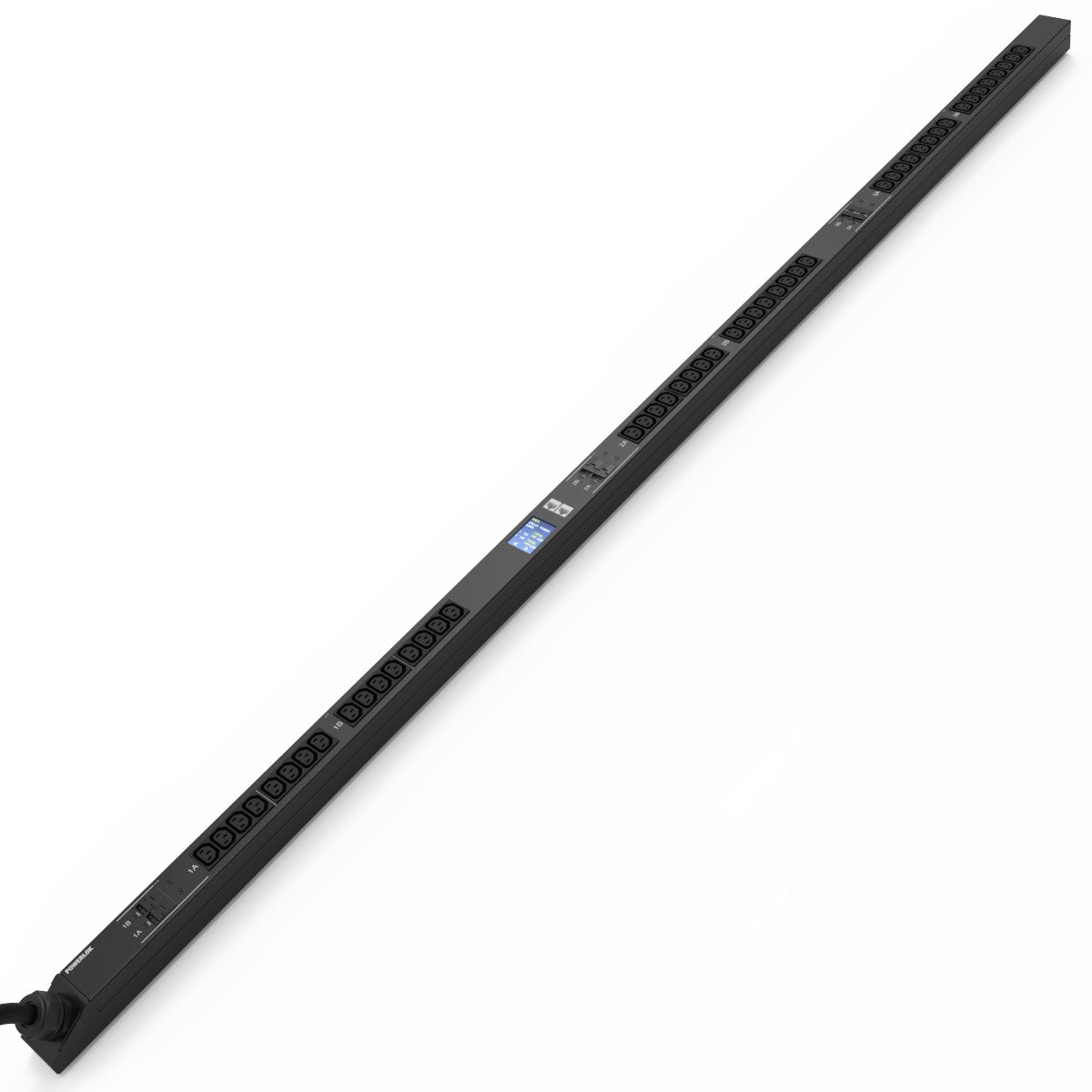Great Lakes Case & Cabinet Co GL7251D | Rack PDU Monitored, 72 Inch, 30A 240/415V, 3P, Iec 309, 48-C13 Carbon