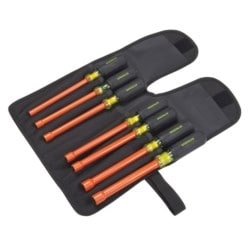 Greenlee 0253-03NH-INS | Nut Drivers Nut Holding, Insulated, 6", 7 Pieces