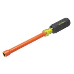 Greenlee 0253-14NH-INS | Nut Driver, Nut Holding, Insulated, 11/32 X 6"