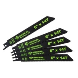Greenlee 353-614 | Blade Package, Reciprocating, 6.00" X 14"