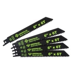 Greenlee 353-646 | Reciprocating Blade, 6" X 6Tpi Progressive Pitch