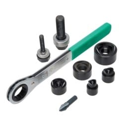 Greenlee 36688 | Punch Set, Standard Iso-16 Thru Iso-40