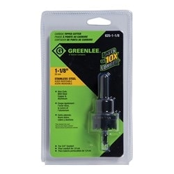 Greenlee 625-1-1/8 | Cutter, Hole, Carbide (1.125", 28.6Mm)
