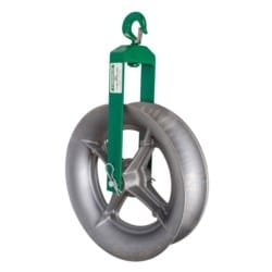 Greenlee 652 | Sheave, Cable 18" Hook Type (652)