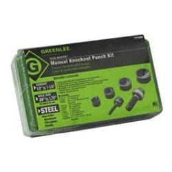 Greenlee 7235BB | Punch And Die Set, 1/2 To 1-1/4