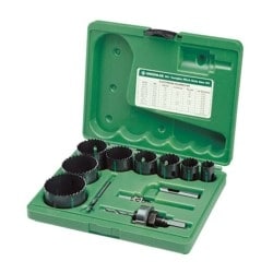 Greenlee 891 | Electrician/Plumber Holesaw Kit