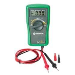 Greenlee DM-25 | Digital Multimeter, 600V, Ac/Dc (Dm-25)