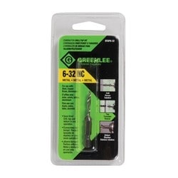 Greenlee DTAP6-32 | Drill/Tap, 6-32