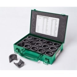 Greenlee KD12CU | Die Kit for 6 AWG to 750 kcmil Copper Connectors