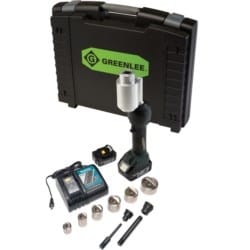 Greenlee LS100X11SBSP | Intellipunch 11-Ton Set, Slug-Buster Speed Punch 1/2" -2"