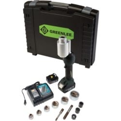 Greenlee LS100X11SS | Intellipunch 11-Ton Set, Stainless Steel 1/2" -2"