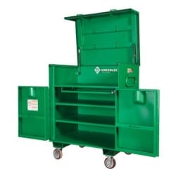 Greenlee MINI-CFO | Mini Compact Field Office Box, 75 Lb Tray Capacity, 46.5" Width X 32.5" Depth X 48.25" Height, Without Caster