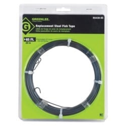 Greenlee RS438-65 | Fish Tape, Replacement, Steel, 65’