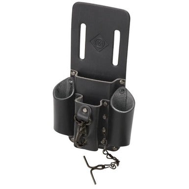 Greenlee-Textron 0258-14 | Heavy-Duty 4-Pocket Leather Pouch with metal clip