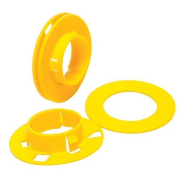 Greenlee-Textron 712A1000 | 1,000 Bushings for Pre-Punched Hole or 1-11/32" (34.1 mm) Diameter Hole Punched by 710