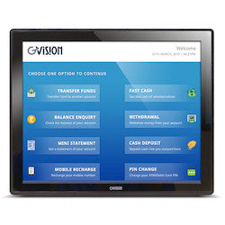Gvision Usa R17ZH-OB-45P0 | GVision, 17in LCD Touch Screen, 10-Point Multi-Touch USB, LED Backlight, SXGA 1280 x 1024 Resolution, 250 NITS Brightness, Black