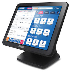 Gvision Usa V15DX-AB-459G | GVision, 15in LCD Touch Screen, Desktop, XGA 1024x768, 250 Nits, 5-Wire Resistive-Dual USB+Serial, 75mm VESA, Black