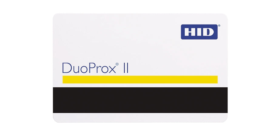 HID Global Corp 1336LGGRN | Duoprox Ii Card, PVC, Front: White PVC with Gloss Finish, Back: White PVC with Gloss Finish