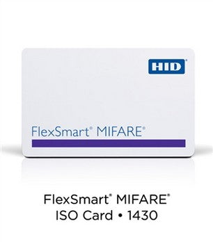 HID Global Corp 1440NGGNN | Credentials, Cards, Hid Mifare 4K, F-Gloss, B-Gloss
