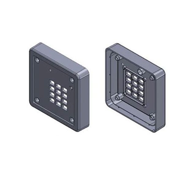 HID Global Corp 5355A-302-01 | Proximity Card Reader Cover, Proxpro, Lead-Free, Charcoal Gray