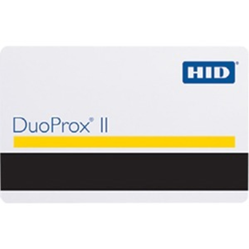 HID Global Corp 1336LGGSH | Duoprox Ii Card, PVC, Front: White PVC with Gloss Finish, Back: White PVC with Gloss Finish