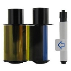 HID Global Corp 45015 | Std Dtc, Printer Ribbons, D1000 Refill Ymcko 250