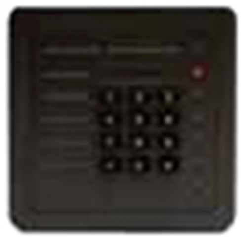 HID Global Corp 5352AGK14 | Finished Wall Reader, Proxpro Serial, Gray, Keypad, Lead Free