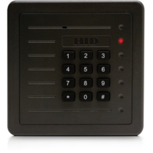HID Global Corp 5352AGS10 | Finished Wall Reader, Proxpro Ser, Gry, Keypad, Lead Free