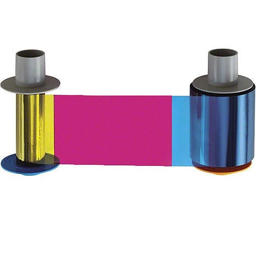 HID Global Corp 84051 | Printer Ribbon, Ymck, Full-Color, 500 Image, With Resin Black Panel, Hid Fargo Hdp5000 Printer/Encoder