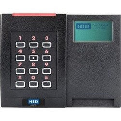 HID Global Corp 923LPRTEK00406 | pivCLASS Reader, RPKcl40-P, Terminal Strip Connection, 1 Beep, Black Bezel