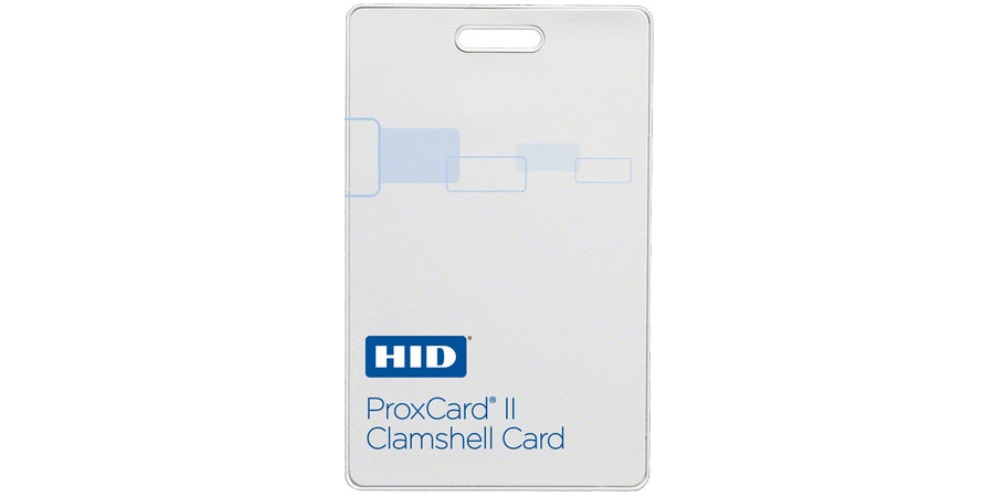 HID - USA 1326LSSNV | 13.56 MHz Proximity Clamshell Card, 85-Bit, White