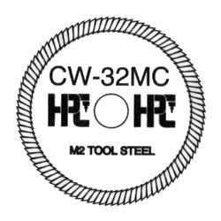 HPC Inc H-CW-32MC | Key Machine Cutter, ASSA Twin Cylinder, 90 Degree, 2.375" Diameter x 0.375" Thickness, 0.375" Hole, Steel
