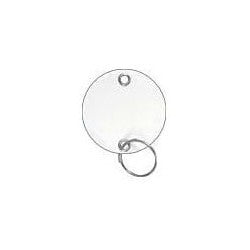 HPC Inc H-EYR-7 | Key Identification Tag, 1-3/4" Diameter, Heavy Card Stock, with 3/4" Ring, For Identification, 100 each per Pack