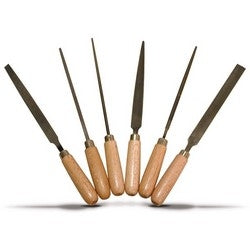 HPC Inc H-KFS-6 | Key File Set, Includes Round-Tapered, 3-Square Tapered, Square-Tapered, Rectangular Straight, Half Round Tapered File
