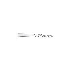 HPC Inc H-SSP-14 | Lock Pick, 3-1/2 Rake, 0.022" Thickness, Stainless Steel