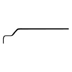 HPC Inc H-TR-2 | Lock Tension Tool, Medium, Straight, 4.5", For Tulip Shaped Knob