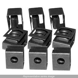 Hammond Manufacturing 1421N100 | Hardware Kit, 100 Clip Nuts