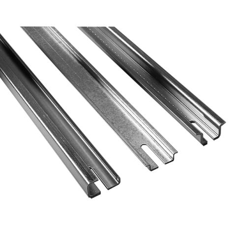 Hammond Manufacturing 2D2K16 | DIN Rail Kit, 16", Set of 3, Plated Steel