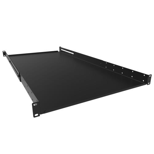 Hammond Manufacturing ADSU2536BK | 1U Adjustable Telescoping Solid Shelf, 25"-36" Depth