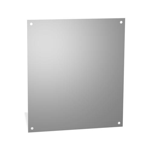 Hammond Manufacturing AP2424 | Panel 21" x 22.5", Fits 24" x 24" Enclosure, Steel/White