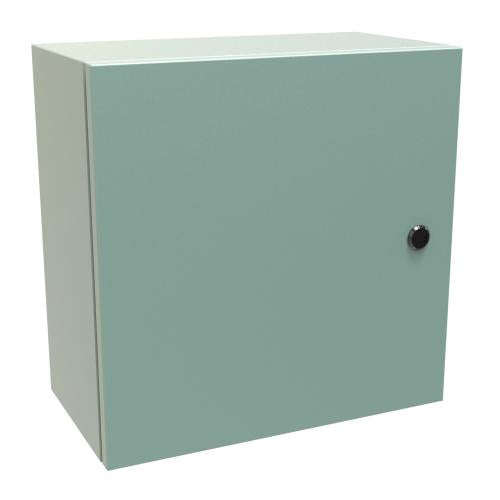 Hammond Manufacturing EN4SD16168GY | NEMA 4/12 Eclipse Enclosure, 16" x 16" x 8", Steel/Gray