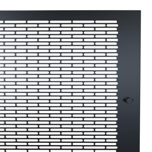 Hammond Manufacturing RCSC19042VDBK1 | 24U Vented Door with Lock