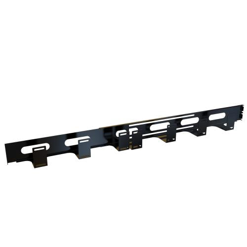 Hammond Manufacturing RDCM3348BK | 2U Adjustable Depth Cable Manager, 33"-48" Depth
