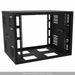 Hammond Manufacturing SDC246U36BK | 6U Multi-Use Cabinet, 24"W x 36"D