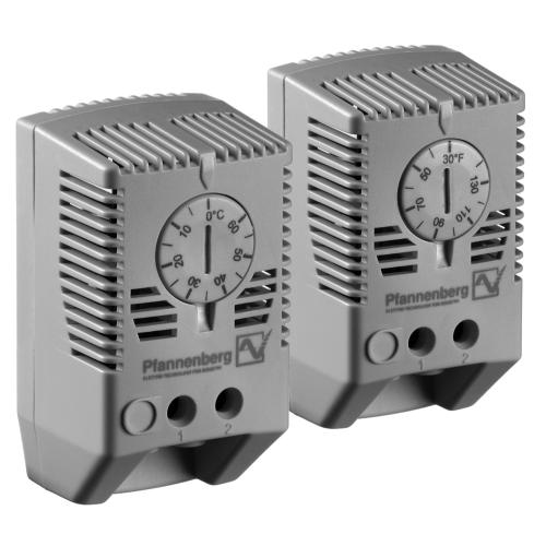 Hammond Manufacturing SKT011409NC | Normally Closed Thermostat, Fahrenheit