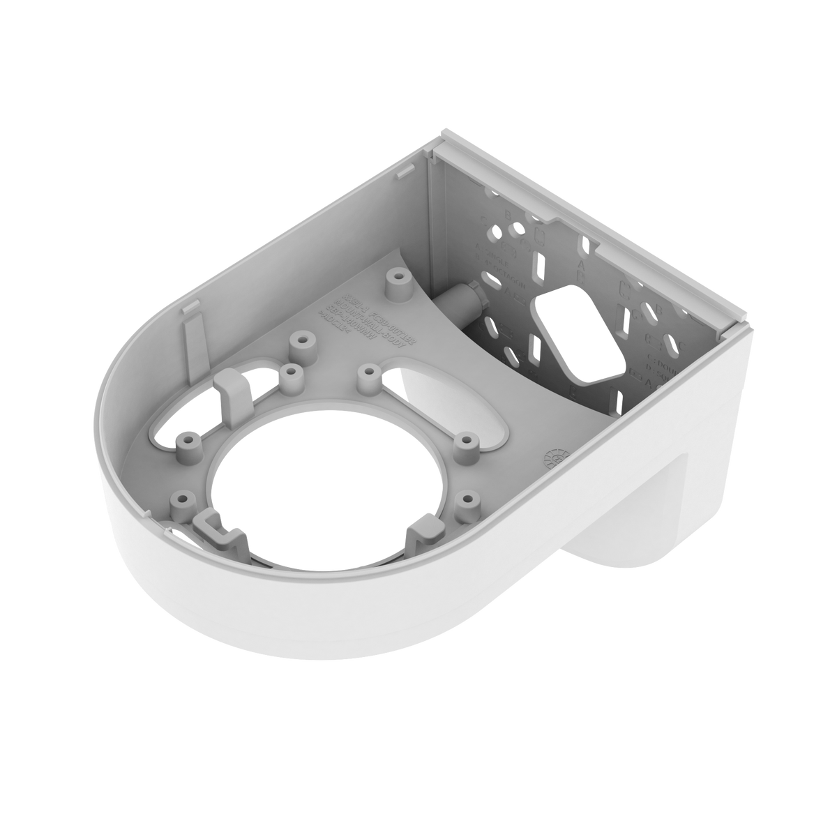 Hanwha SBP-140WMW | Dome Wall / Pole Mount (White)