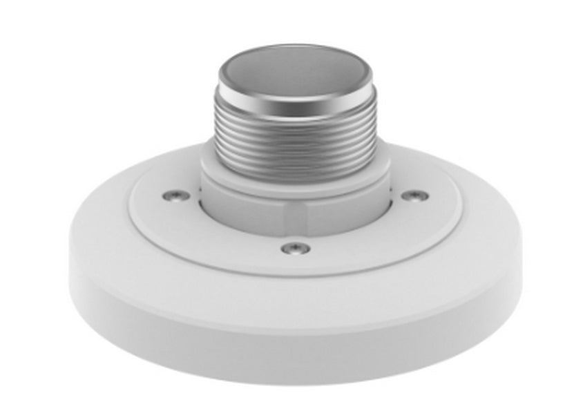 Hanwha Tec SBP-120HMW | Camera Mount, Aluminum, Wall Mount, FC, CE, UL, EAC, White, DiaxL 5.31 x 2.56 in., 0.51 lb.