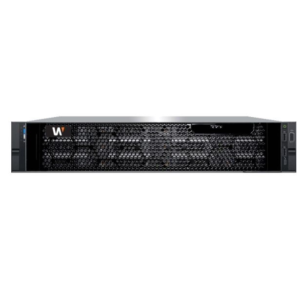 Hanwha Tec WRRPS202L180TB | 2U Wave NVR with 4 Professional Licenses, 80TB